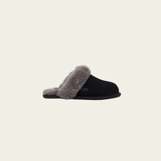 UGG Scuffette II Slippers "Black & Grey"