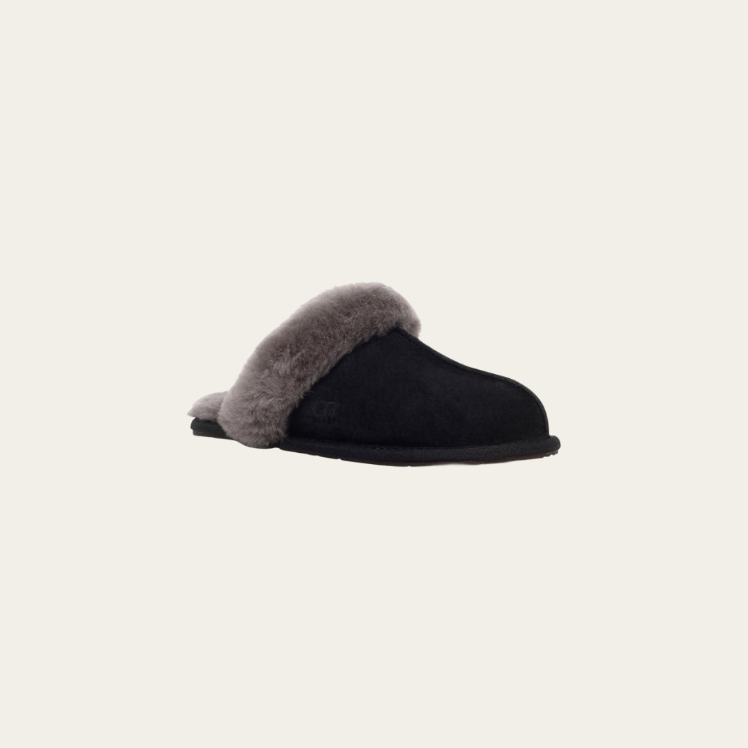 UGG Scuffette II Slippers "Black & Grey"